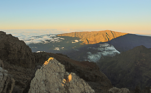 Vu depuis le sommet du Piton des Neiges